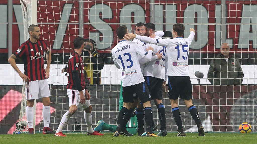 Getty Images /  Marco Luzzani / Na zdjęciu: piłkarze Atalanty Bergamo 