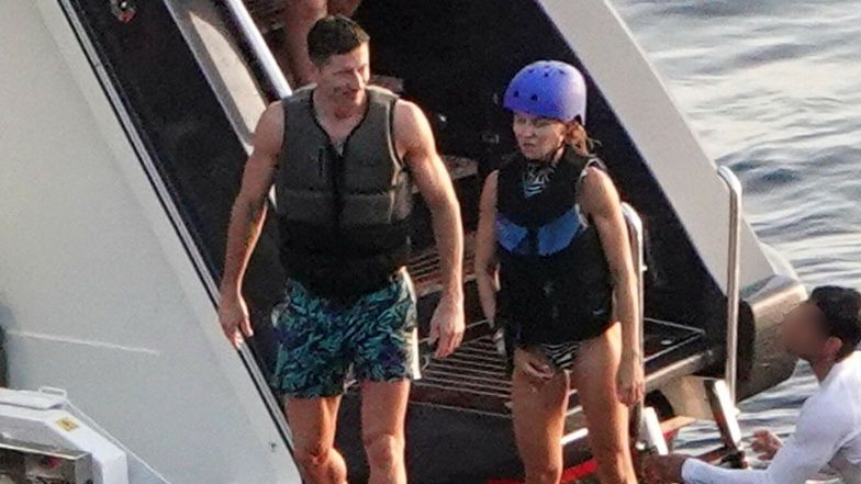 Anna i Robert Lewandowscy szaleją na skuterach podczas wakacji na Capri