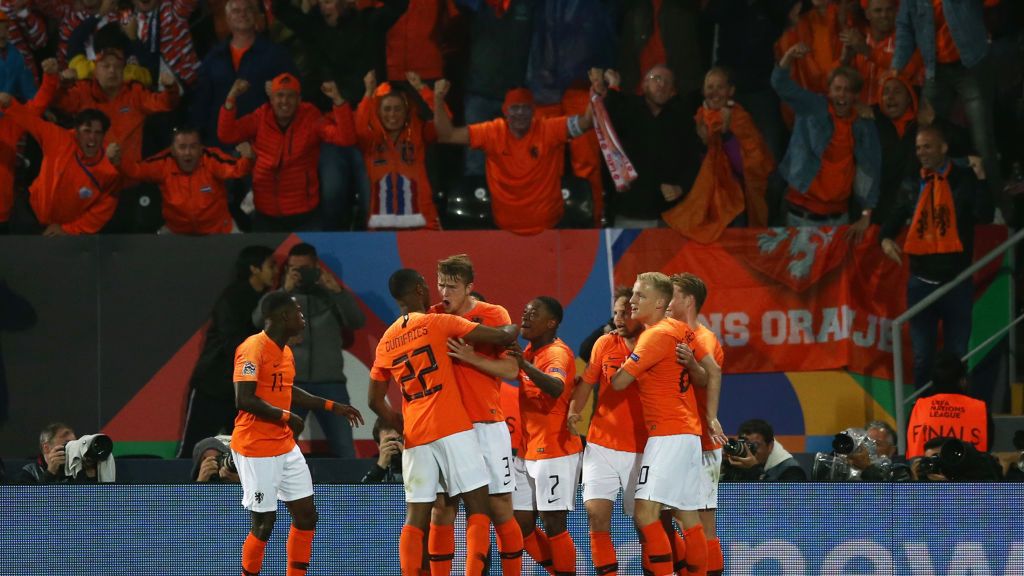 Zdjęcie okładkowe artykułu: Getty Images / Jan Kruger / Na zdjęciu: piłkarze reprezentacji Holandii