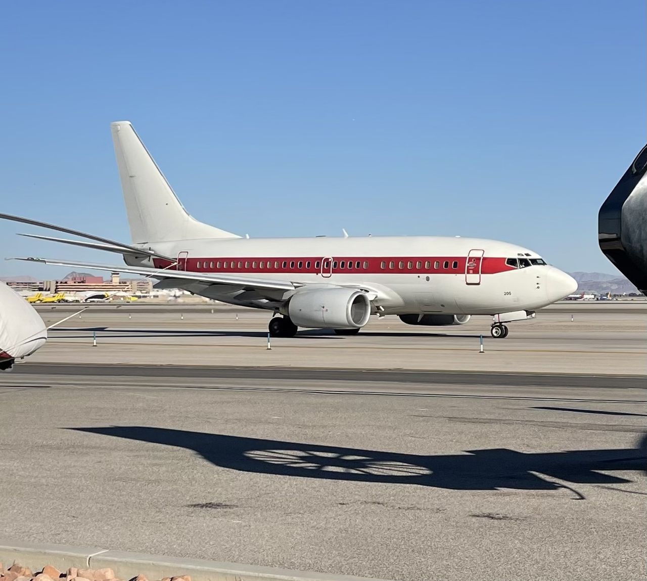 Boeing 737 belonging to Janet Airlines