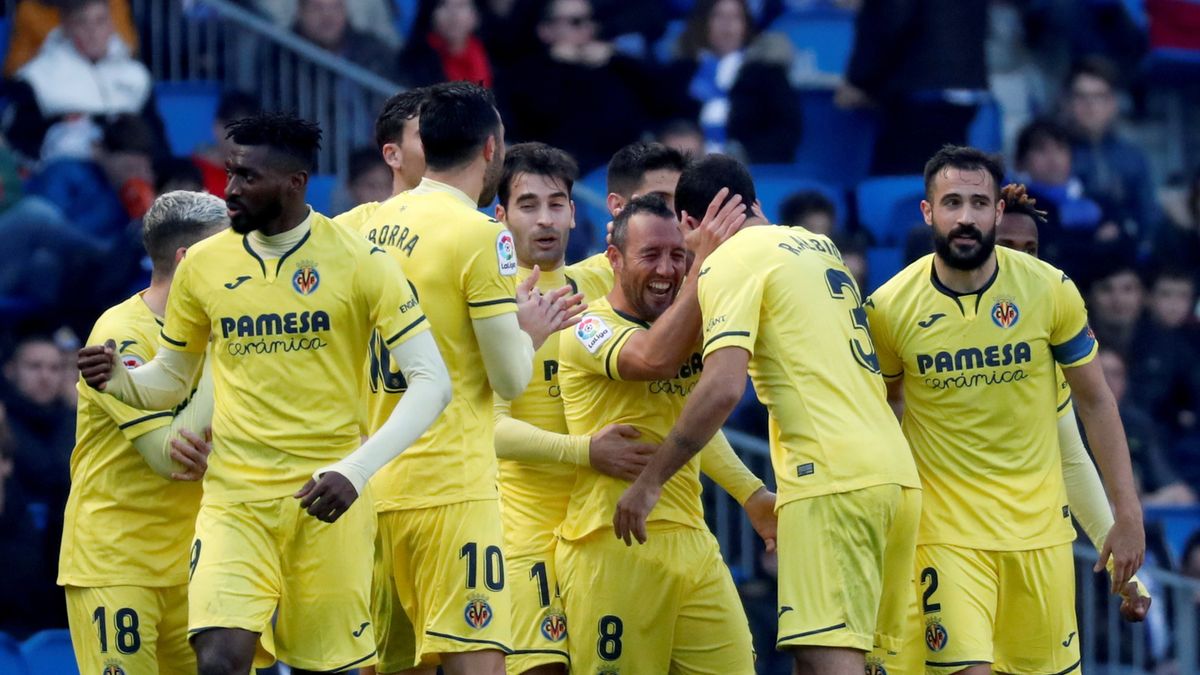 radość piłkarzy Villarreal