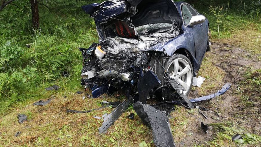 Sprawca wypadku był kompletnie pijany