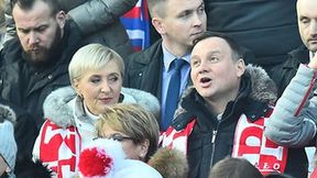 Prezydent wraz z żoną mocno przeżywał konkurs skoków. Zobacz zdjęcia z Zakopanego