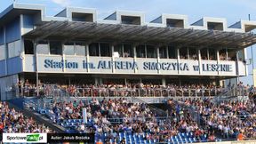 Hiszpańska zabawa na stadionie w Lesznie. Zobacz nietypową wizytę na "Smoku" (wideo)