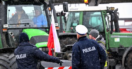 Protest rolników. Poważna blokada w Toruniu