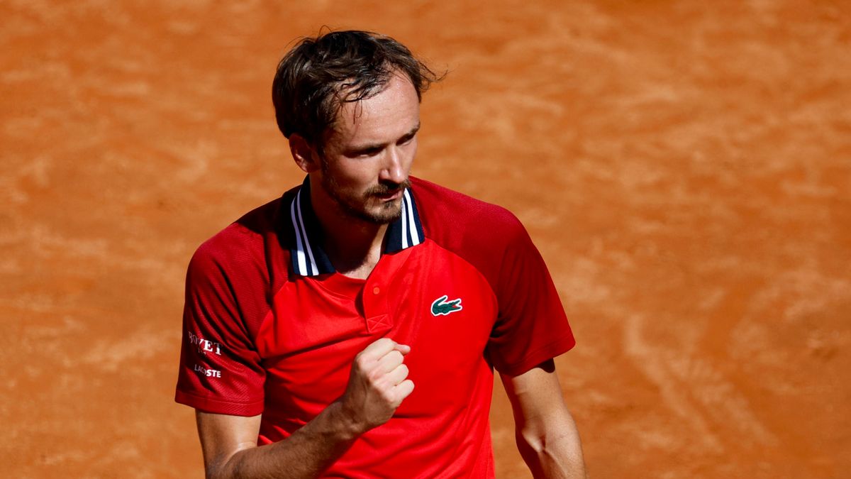 PAP/EPA / Fabio Frustaci / Na zdjęciu: Danił Miedwiediew