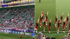 Polki mogą liczyć na fanów. Wielkie wsparcie na rozgrzewce