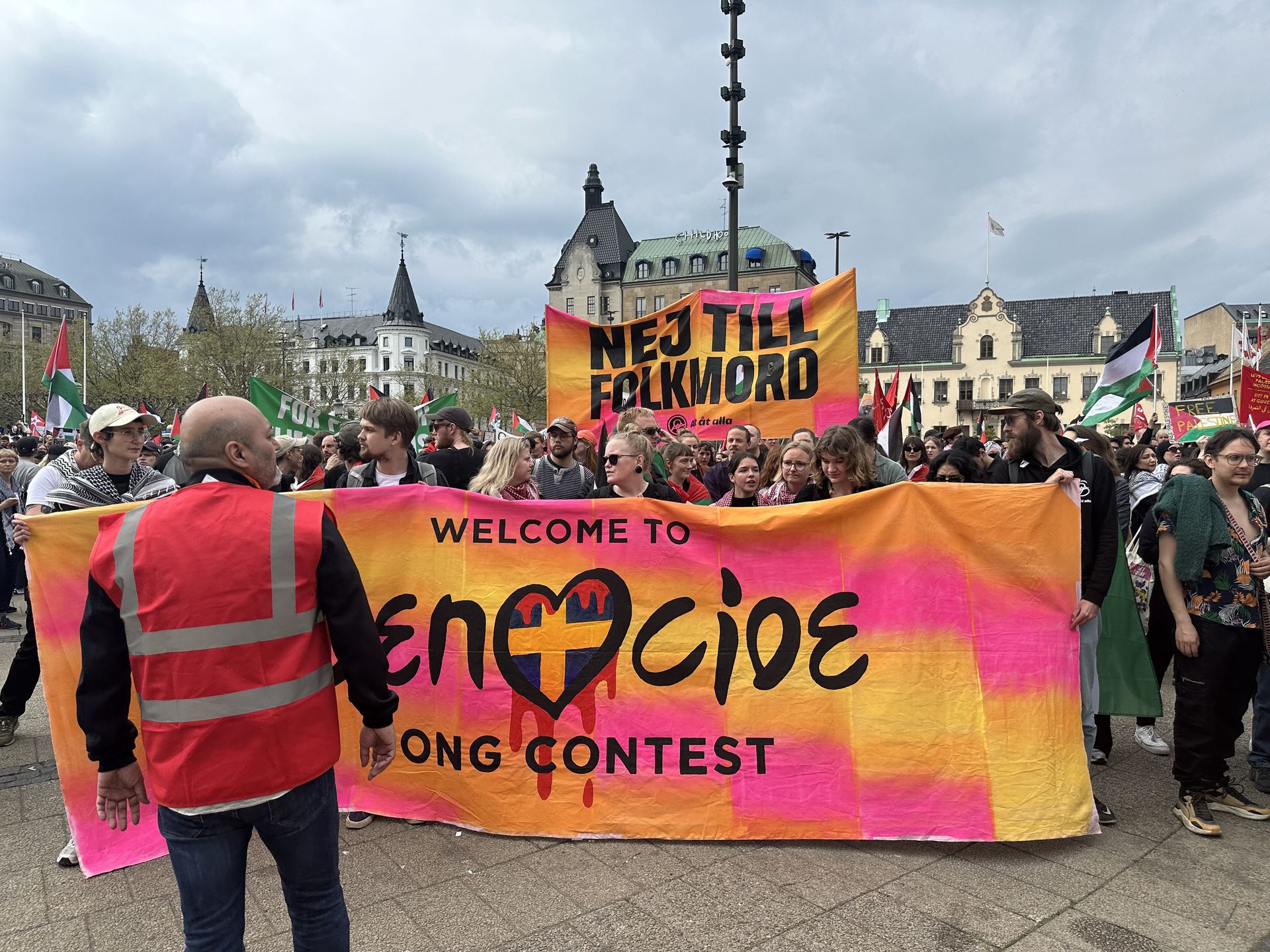 Protest w Malmö
