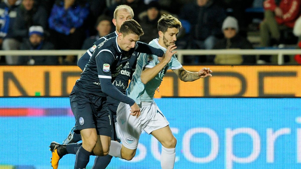 Getty Images / Marco Rosi / Stringer / Na zdjęciu: Mattia Caladara (z lewej) oraz Luis Alberto (z prawej)