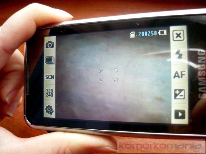 Cellna recenzja: Samsung OMNIA i900 11