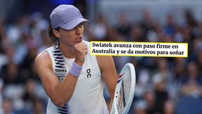 Światowe media podsumowały awans Świątek w AO. "Z wielką pewnością siebie"