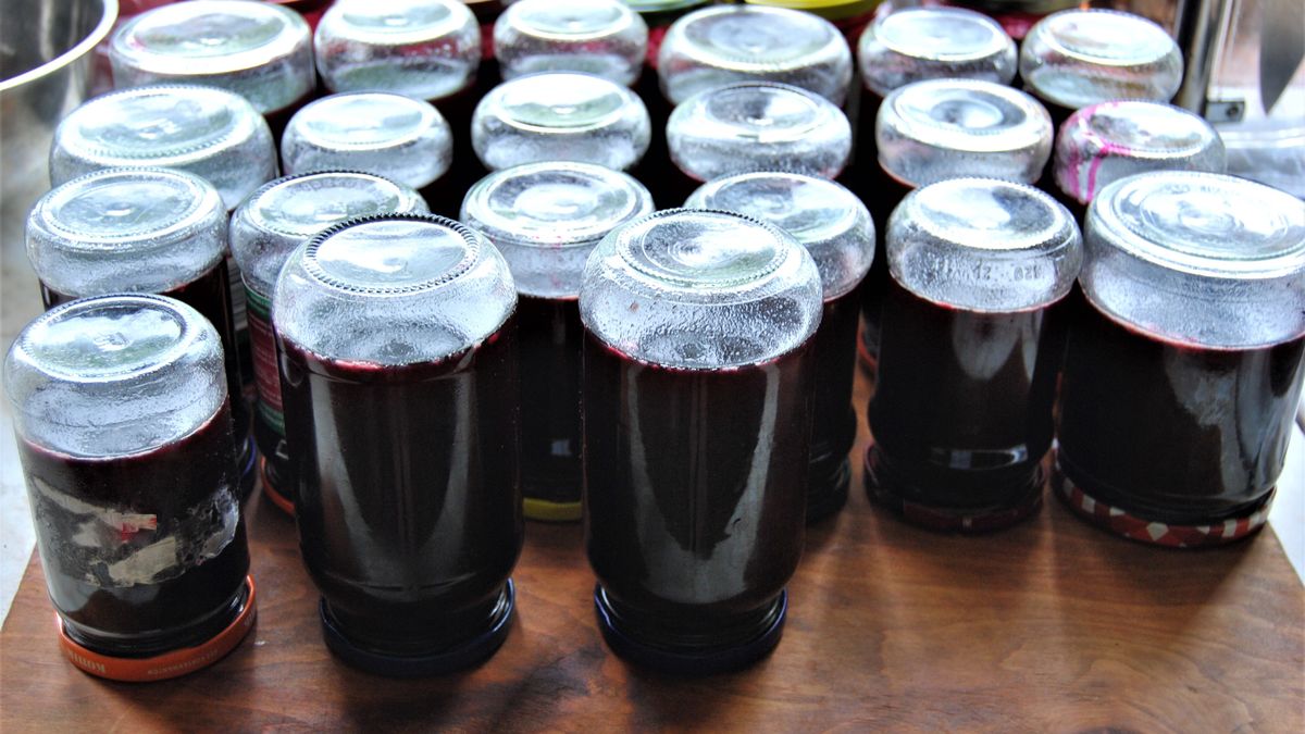 Zapas domowego soku na zimę