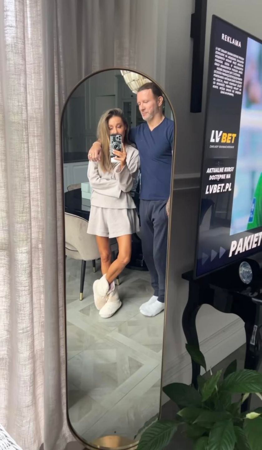 Małgorzata Rozenek i Radosław Majdan