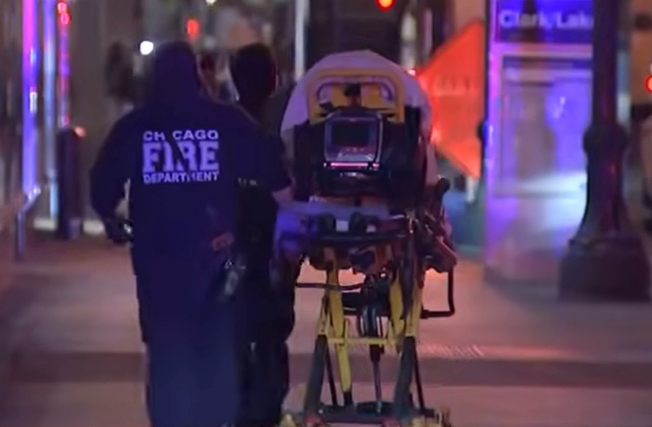 Kobieta podpalona w pociągu w Chicago. Policja zatrzymała podejrzanego