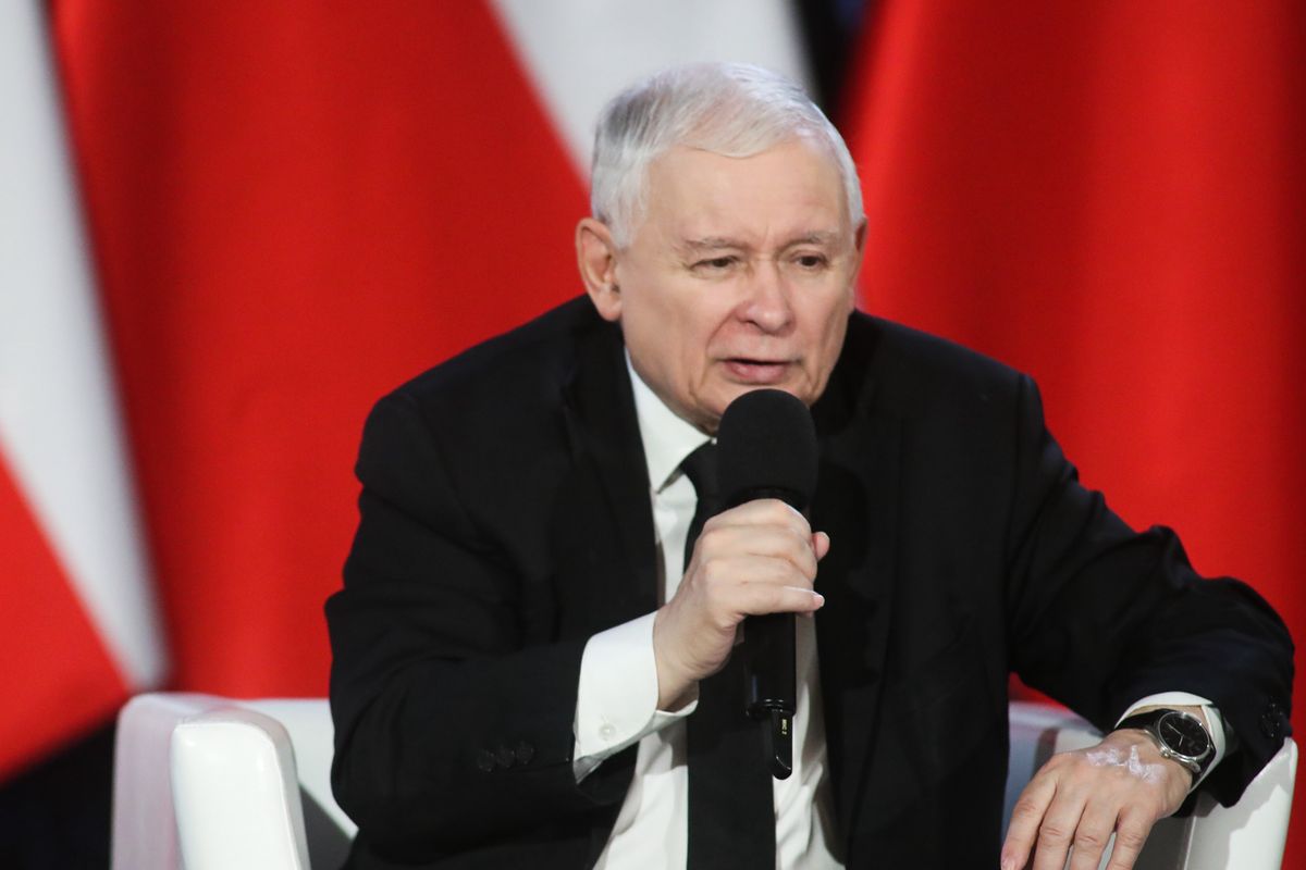 Jarosław Kaczyński wystąpił na inauguracji Akademii PiS. Mówił m.in. o Lechu Wałęsie i "Gazecie Wyborczej".