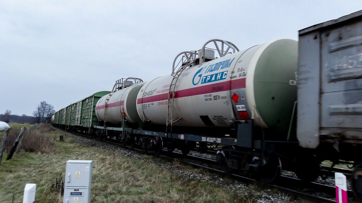 Transport cystern z Rosji do Polski