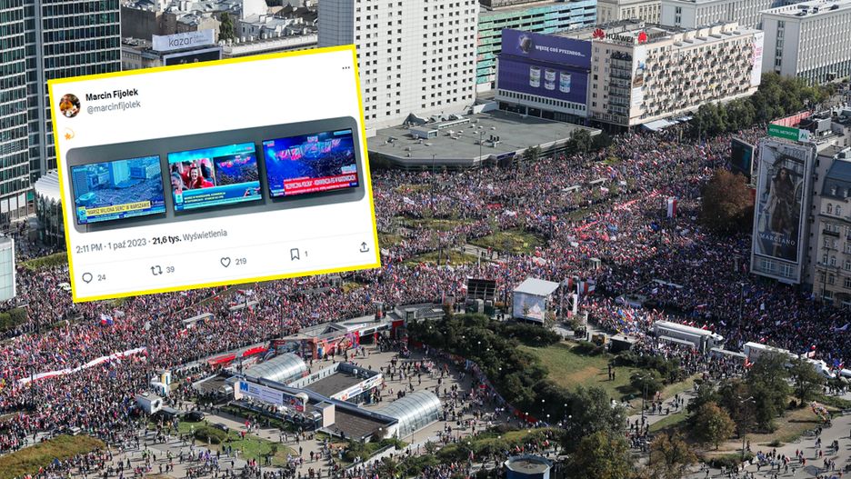Tak relacjonowali Marsz Miliona Serc. TVP Info znów dało popis