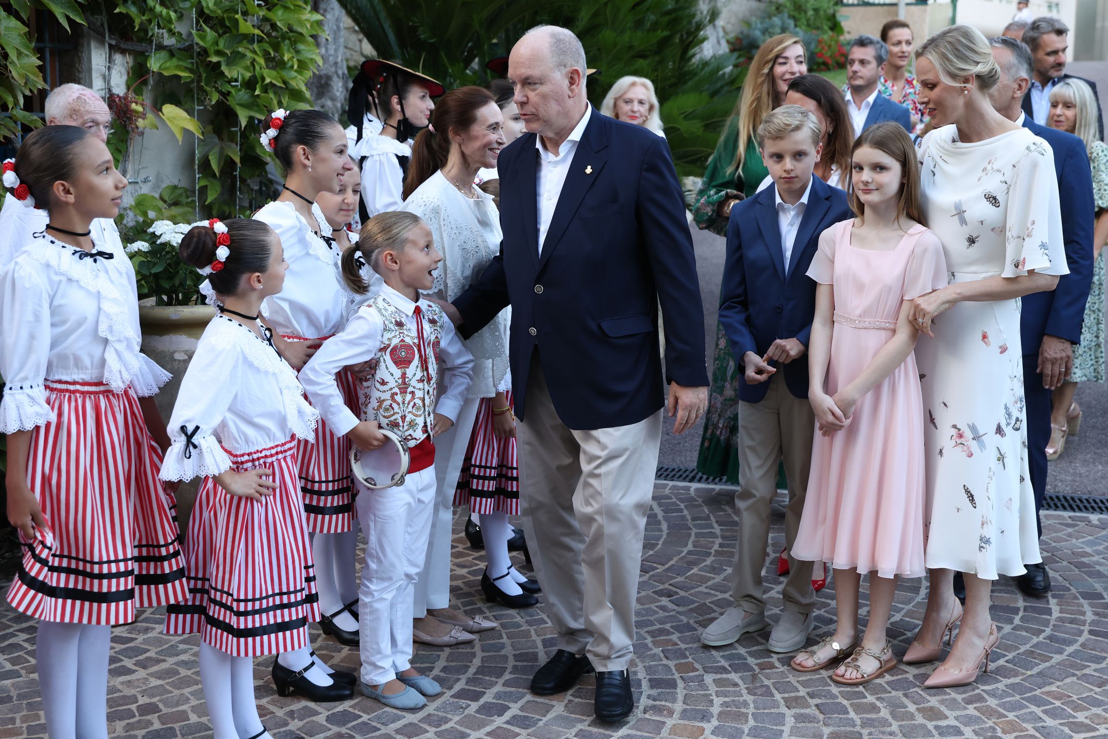 Książęca rodzina z Monako