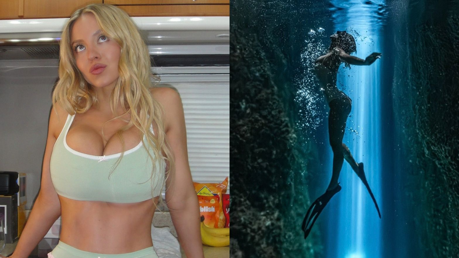 Sydney Sweeney jako syrenka