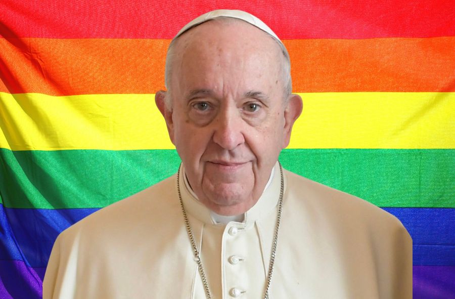 Papież Franciszek pozwolił błogosławić parom homoseksualnym