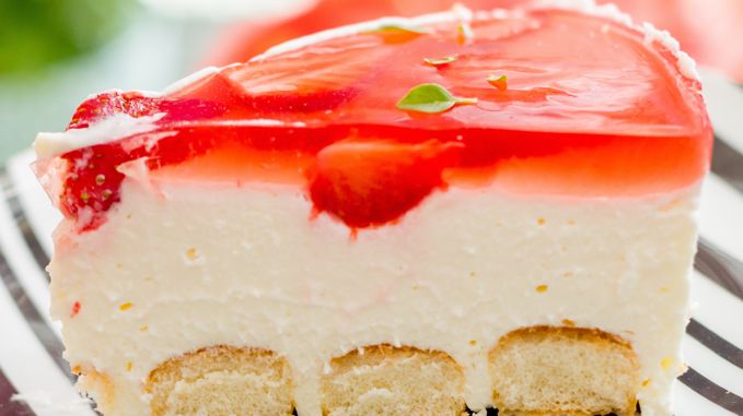 Puszysty sernik bez pieczenia