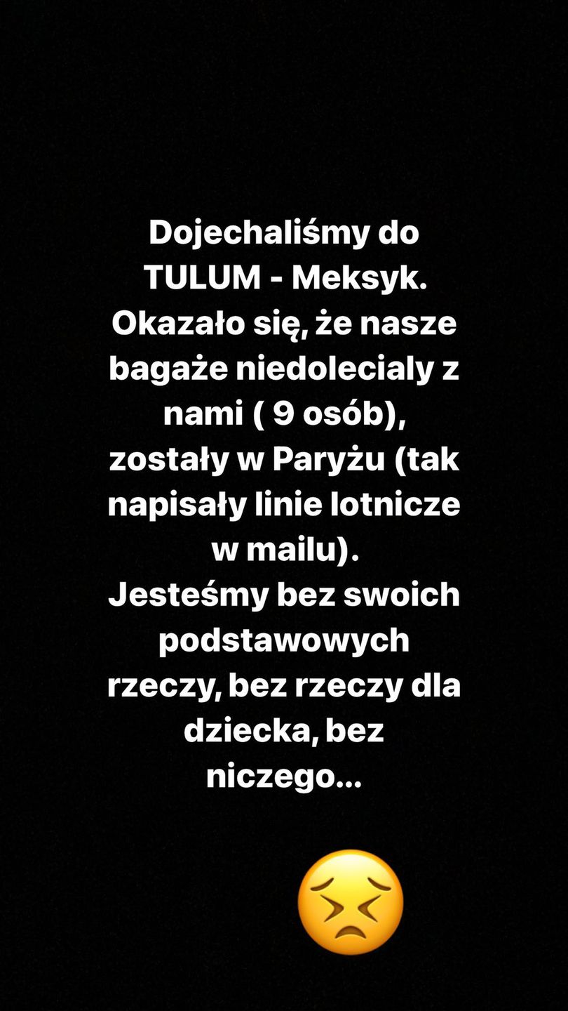 Rafał Maślak o zgubionych bagażach do Tulum