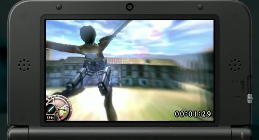 Przeznaczony na 3DS-a Attack on Titan na ostatniej prostej