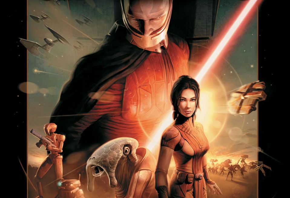Fragment okładki Star Wars: Knights of the Old Republic