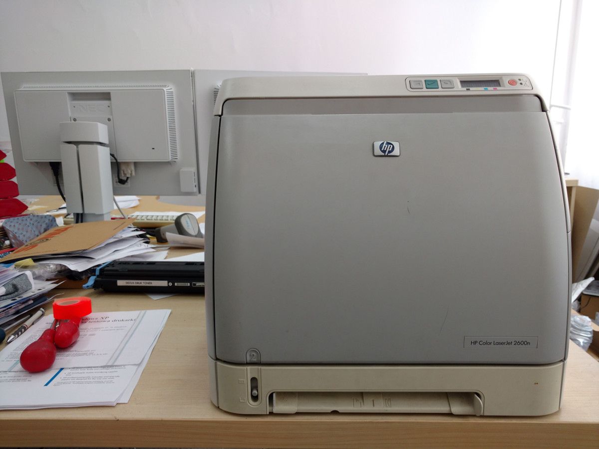 Specjalista ds. IT — naprawiamy kolor w drukarce HP Color LaserJet 2600n