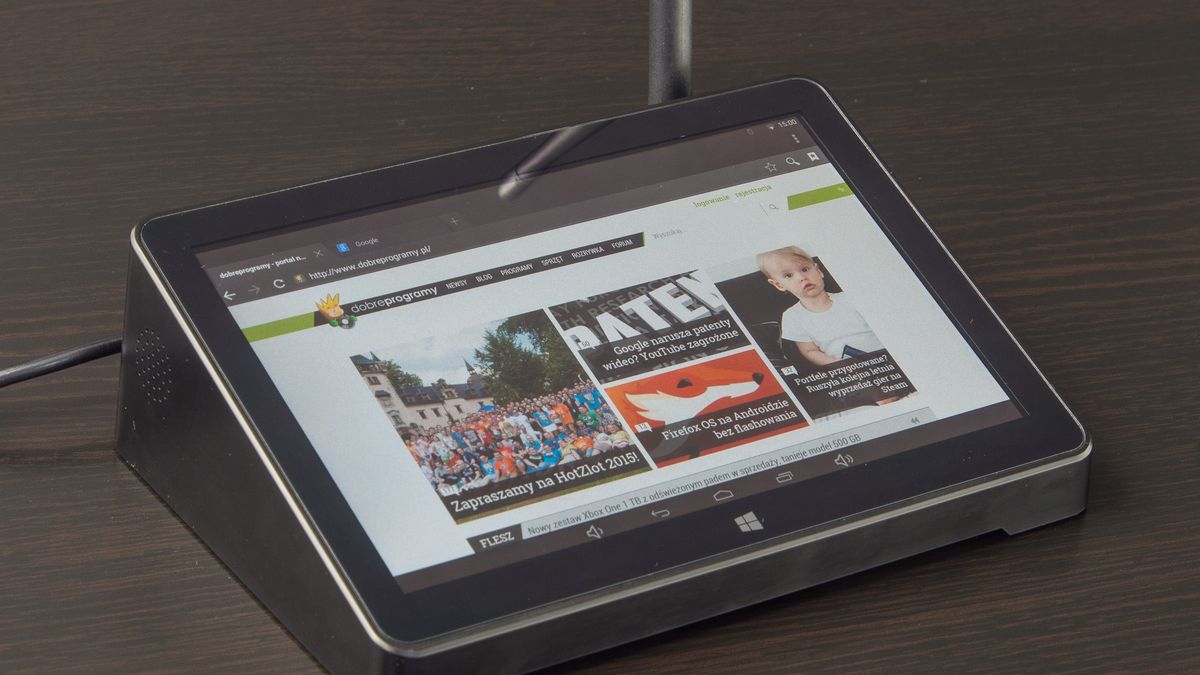 PiPO X8 – test taniego miniPC z Androidem, Windows i tabletowym ekranem dotykowym 1