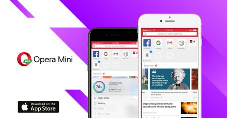 Nowa Opera Mini gotowa dla iOS-a specjalnie z myślą o iPhonie 8