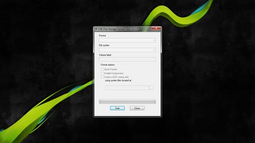 HP USB Disk Storage Format Tool