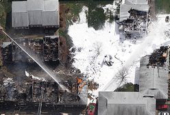 Myśliwiec F/A-18 Hornet spadł na budynki w USA