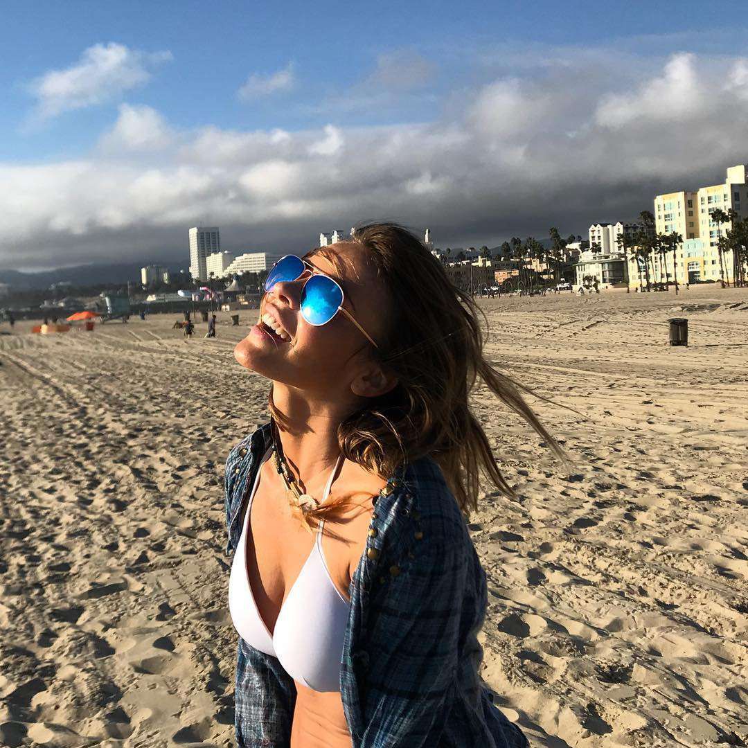 Edyta Herbuś w Californii