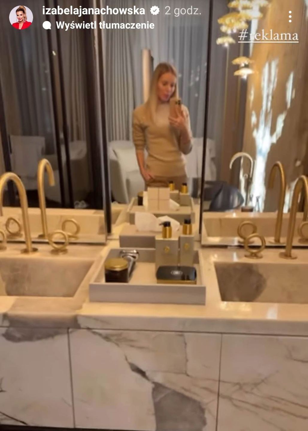 Izabela Janachowska pokazała łazienkę