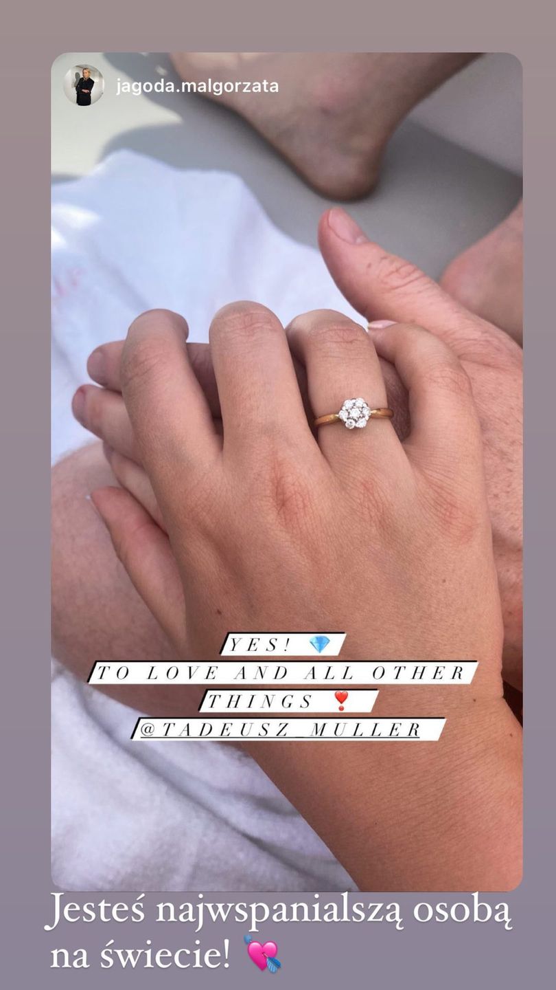 Tadeusz Müller zaręczył się z Małgorzatą Downar