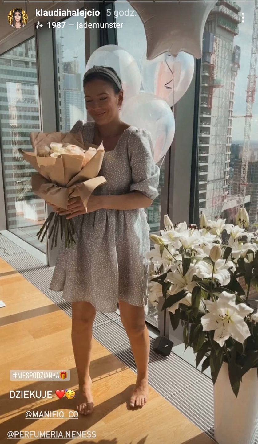Klaudia Halejcio jest już w domu