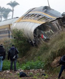 Egipt: katastrofa pociągu wojskowego