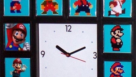 Zegar ścienny, który opowie Ci historie Mario Brosa! 1