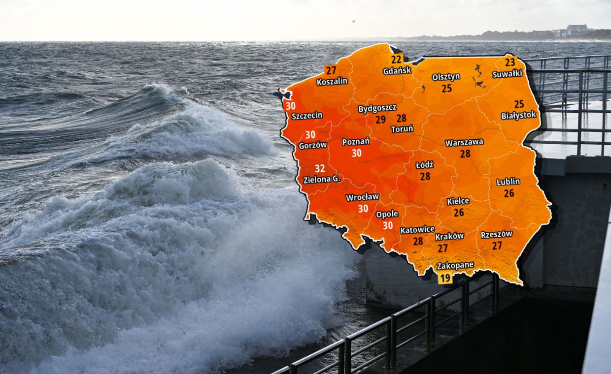 Upały wracają do Polski. Jednak przed tym czeka nas deszcz