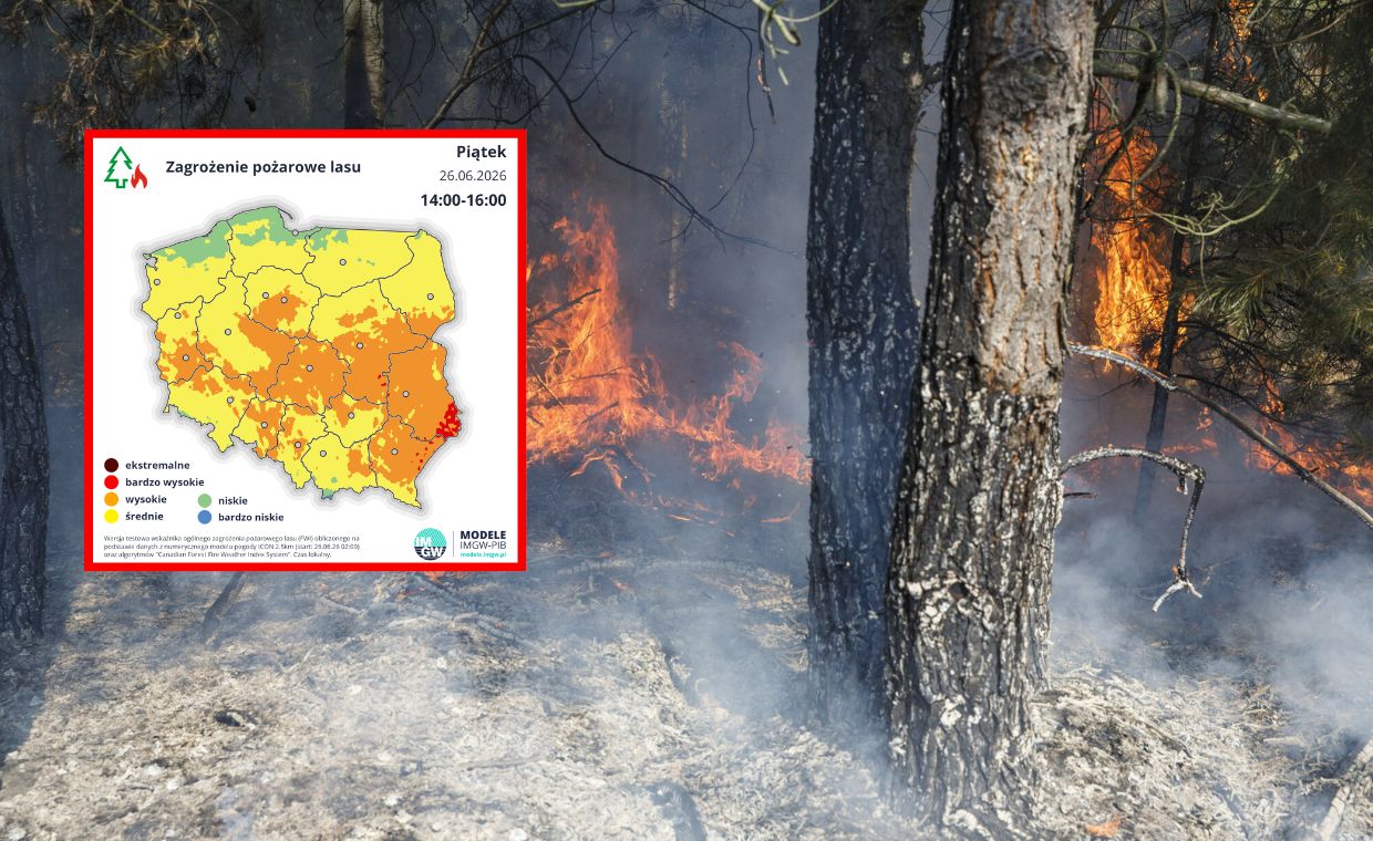 51-latka jechała pod prąd autostradą A1 koło Radomska — zatrzymała ją karetka