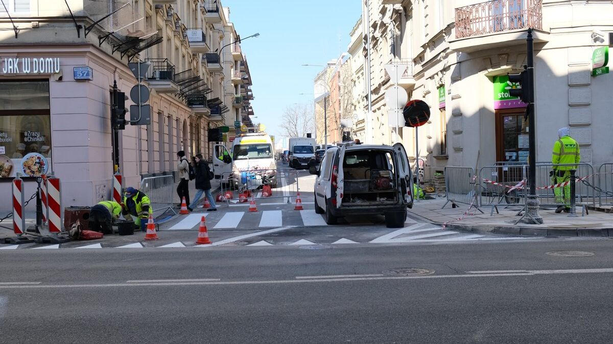 Roboty drogowe na ul. Wieniawskiej
