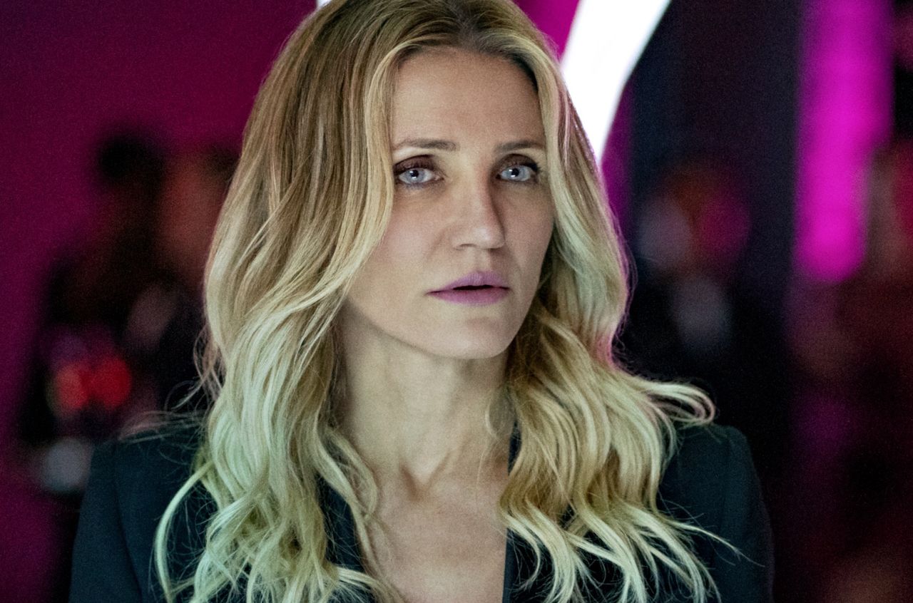 Cameron Diaz in the film "Znowu w akcji"