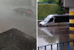 Pogodowy armagedon nad Polską. Zalane drogi, zerwane dachy