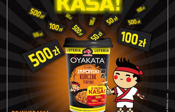 „O YA!KA KASA!” w loterii Oyakata