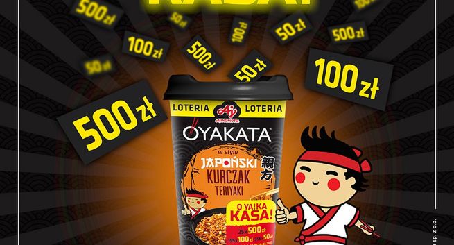 „O YA!KA KASA!” w loterii Oyakata