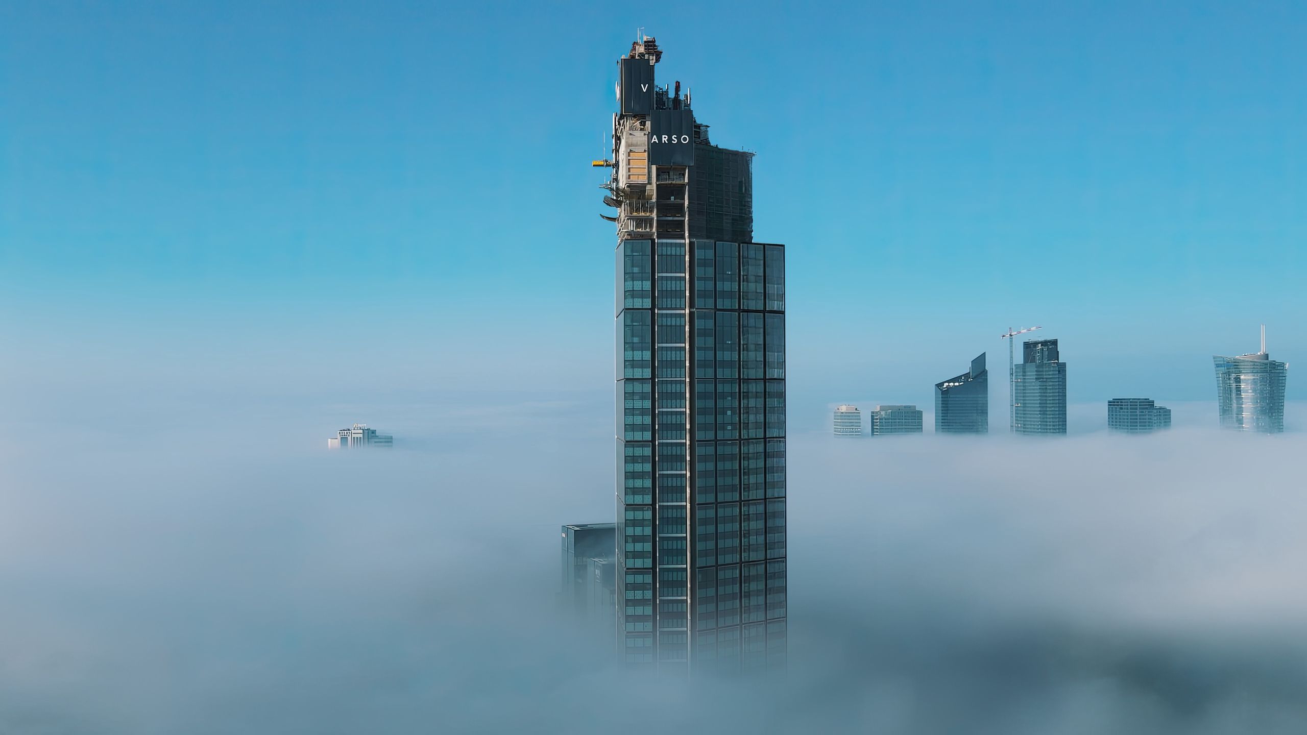 Komputerowa wizualizacja budowy Varso Tower