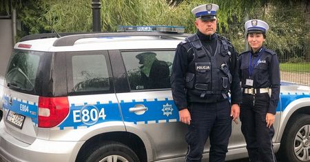 Zatrzymali motocyklistę. Powiedział jedno zdanie i nie dostał mandatu