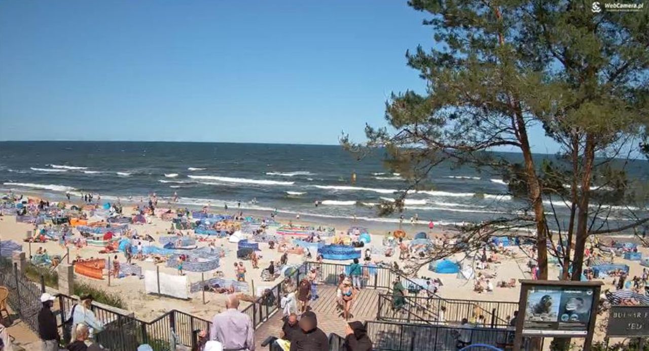 To nie fotomontaż. Zobaczcie, co się działo w Stegnie