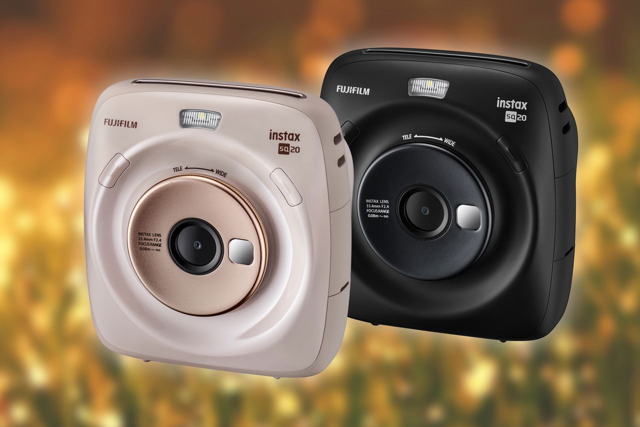 Fujifilm Instax SQ20 z możliwością nagrania filmów i 4-krotnym zoomem